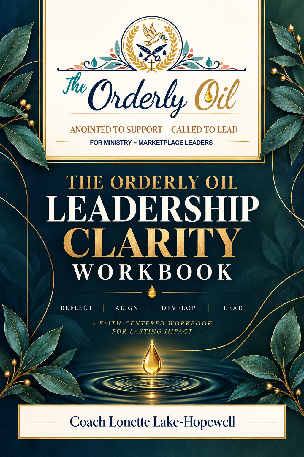The Orderly Oil Leadership Clarity Workbook cover